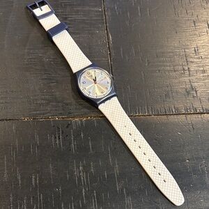 1991 Skeleton Swatch Pop Uphill Watch Swiss Vintage 46mm Adjustable Ultra Rare Swatch | Accessories | 991 Skeleton Swatch Pop Uphill Watch  main image 2